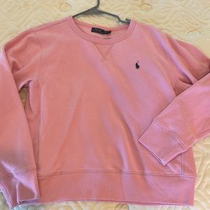 Polo Ralph Lauren pink sweatshirt size XL.